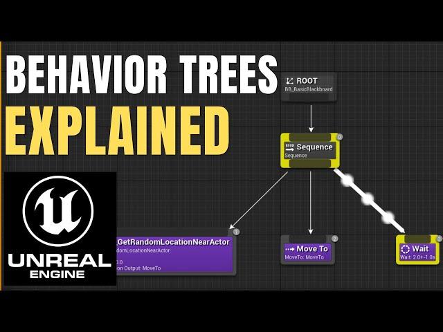 Beginner's Guide To Behavior Trees In Unreal Engine! | Step-By-Step With Theory And Demonstration