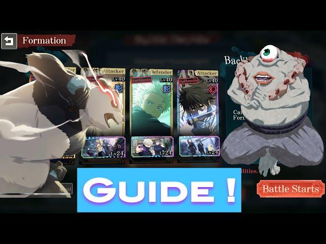 BEHEADED CURSED SPIRIT GUIDE! | JUJUTSU KAISEN PHANTOM PARADE