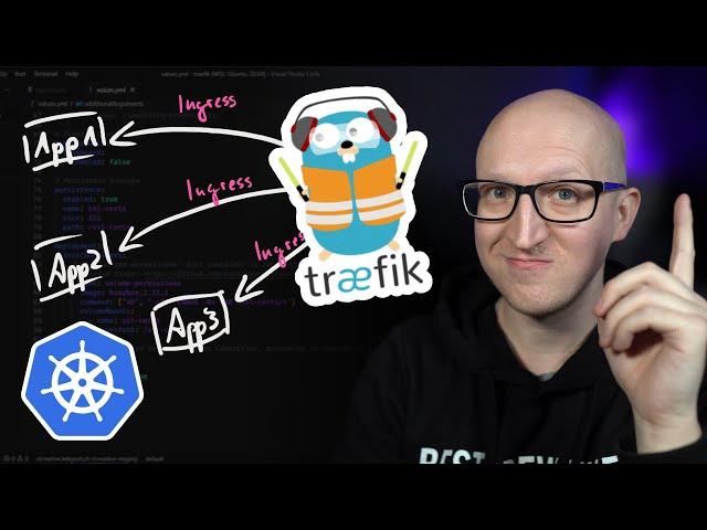 How to use Traefik as a Reverse Proxy in Kubernetes? // Ingress Controller Tutorial