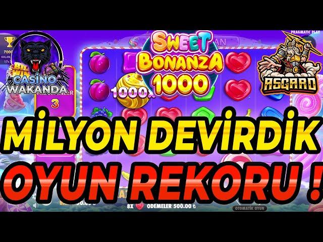 SWEET BONANZA 1000 Yeni Oyun  SLOT OYUNLARI | MİLYONLUK REKOR !!! big bass bonanza gates of olympus