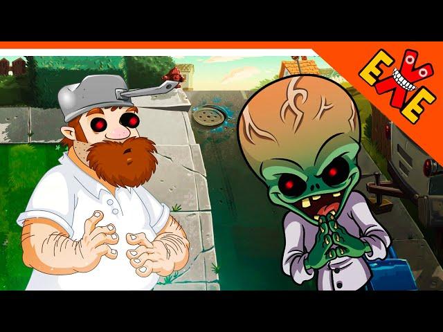 РАСТЕНИЯ ПРОТИВ ЗОМБИ EXE! ВСЕ КОНЦОВКИ ‍️ Plants vs Zombies EXE Прохождение