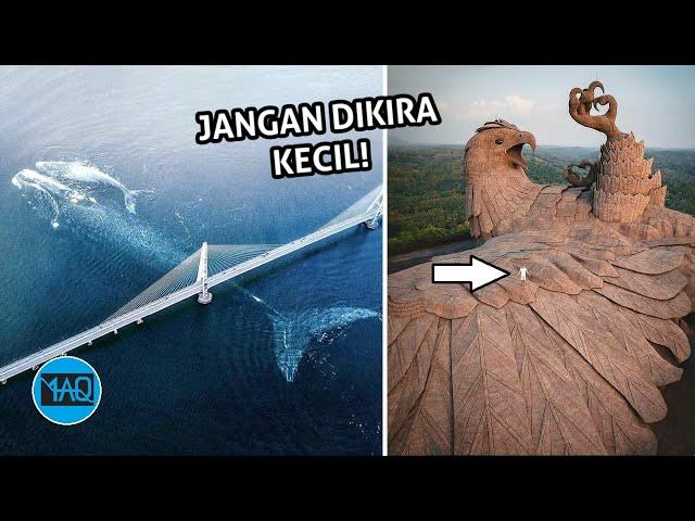 ASLINYA SEBESAR INI? Inilah 40-an Foto Objek Terbesar di Bumi Jika Dibandingkan Dengan Manusia! #3