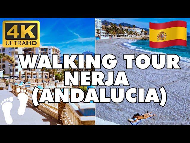 Nerja Spain Andalucia Walking Tour ► 4K Video ► @JoyofTraveler