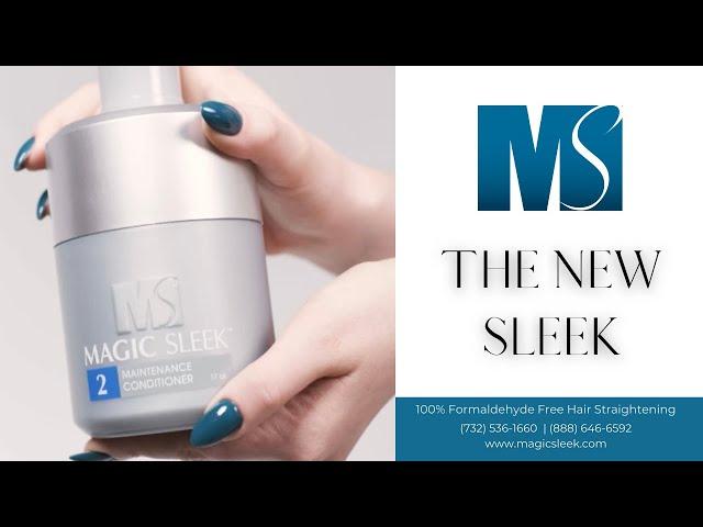 The New Sleek | New Magic Sleek Shampoo and Conditioner Now Available!