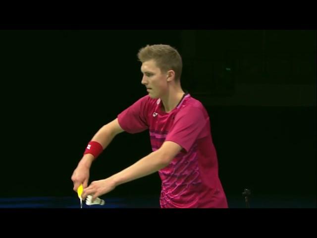 TOTAL BWF World Championships 2017 | Badminton QF M3-MS | Chou Tien Chen vs Viktor Axelsen