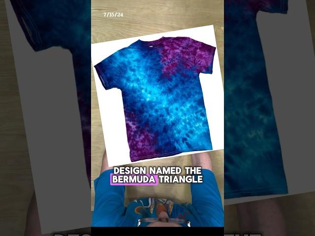 Tie Dye Tutorial: The Bermuda Triangle #JakesTieDye