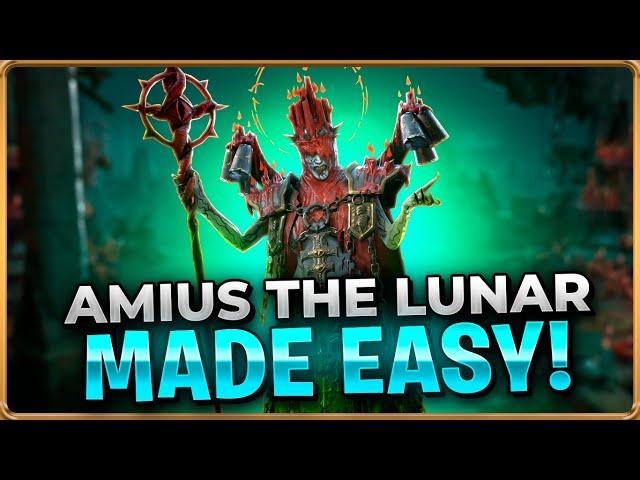 DEFEAT AMIUS (Rotation 2) Full Guide!! Raid: Shadow Legends