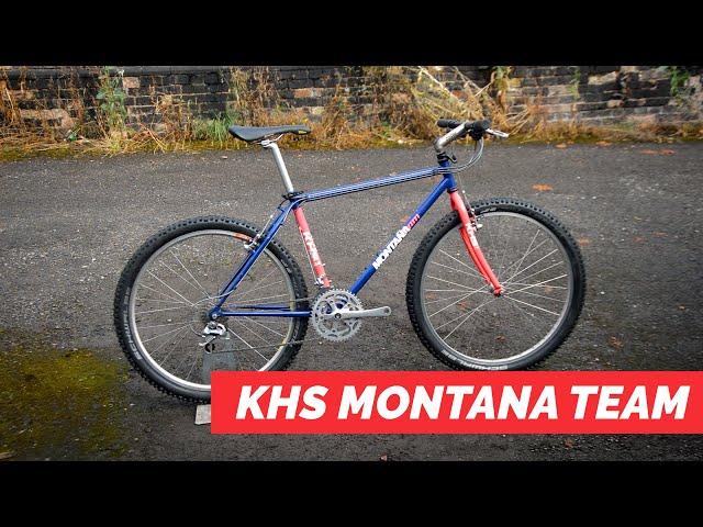 I GOT ONE - 1993 KHS Montana TEAM - Vintage Mountain Bike XTR Build