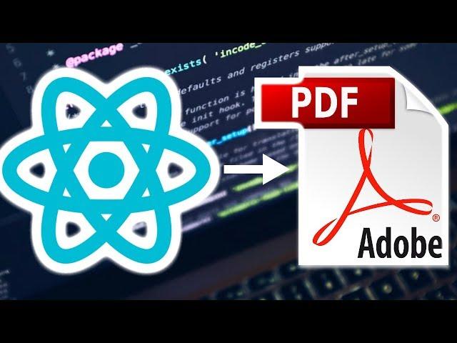 jsPDF Tutorial | Generate PDF in React | React jsPDF Example