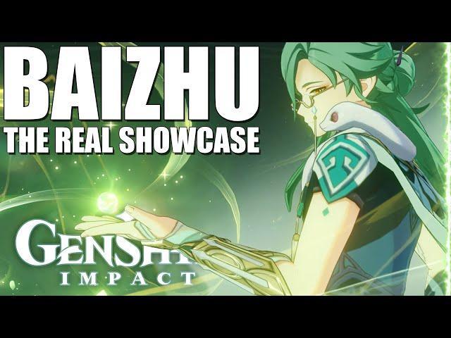 GOD MODE BAIZHU! BUSTED Healer, but can he DPS? (Genshin Impact)