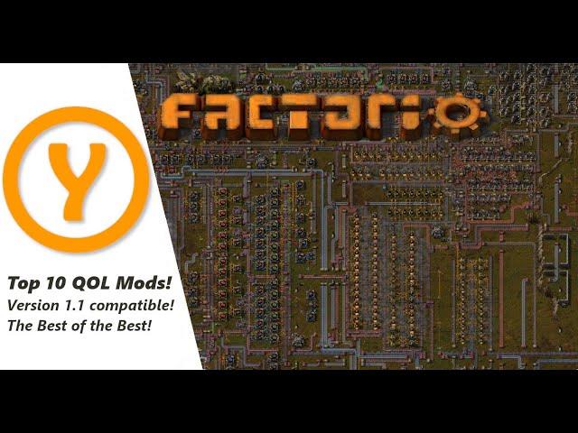 Factorio Top 10 QOL Mods (Quality of Life Mods)