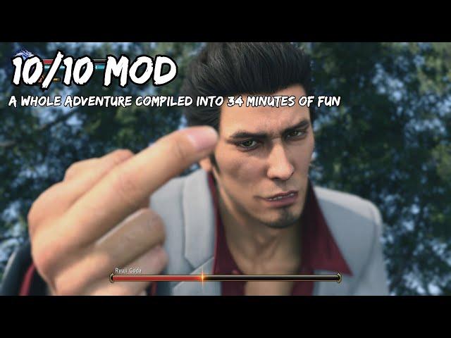 Yakuza Kiwami 2 The Silly mod is Amazing