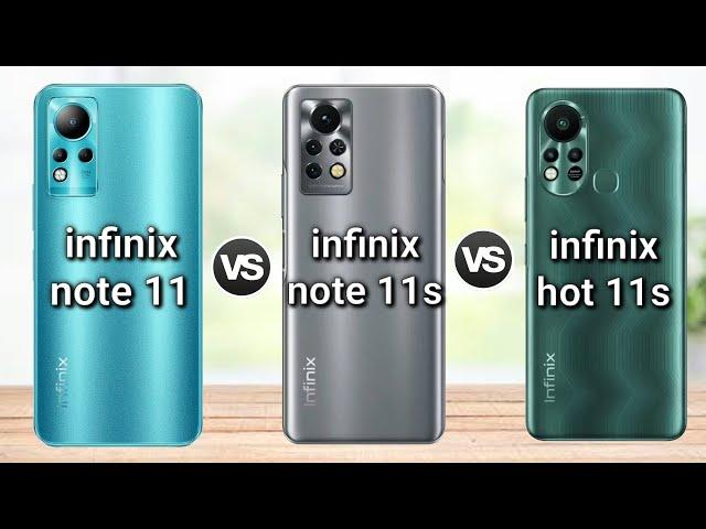 infinix note 11 vs infinix note 11s vs infinix hot 11s || Price || specification || full comparison