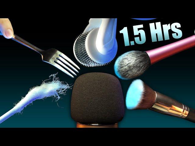 ASMR Ultimate Deep Ear Brushing & Scratching EXTRA TINGLY - No Talking