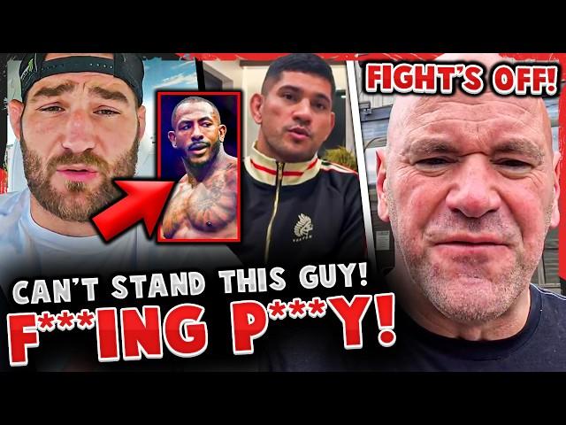 Sean Strickland HATES Khalil Rountree + FLYING OUT to TRAIN w/ Alex Pereira! UFC 308 fight CANCELLED