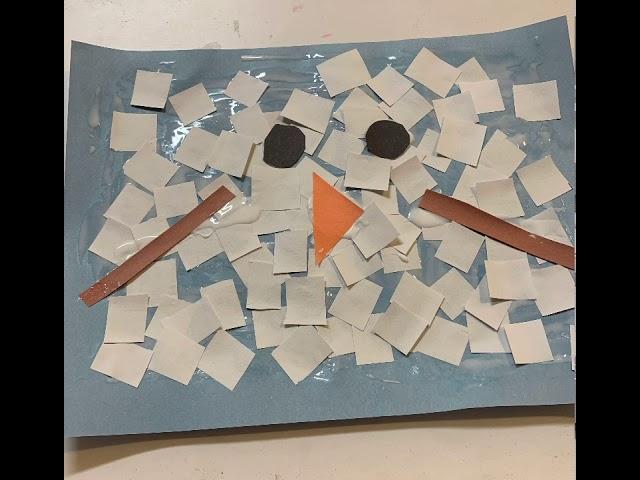 Melted Snowperson Craft