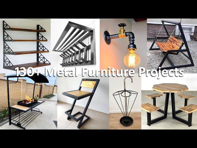 130+ Ingenieus Metal Furniture Ideas / Metal Projects For Biginners