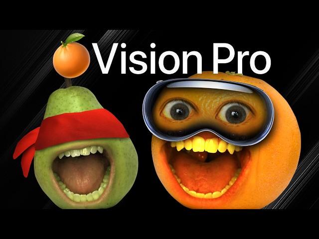 Introducing the Orange Vision Pro | Annoying Orange