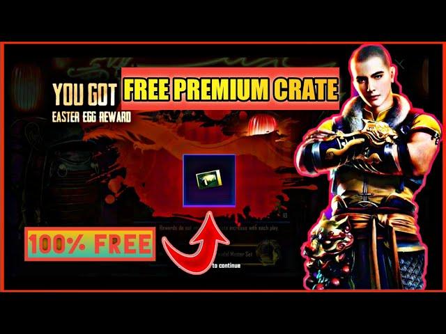WARRIORS OF SILK NEW SPIN FREE PREMIUM CRATE COUPON IN PUBG MOBILE // WARRIORS OF SILK NEW SPIN