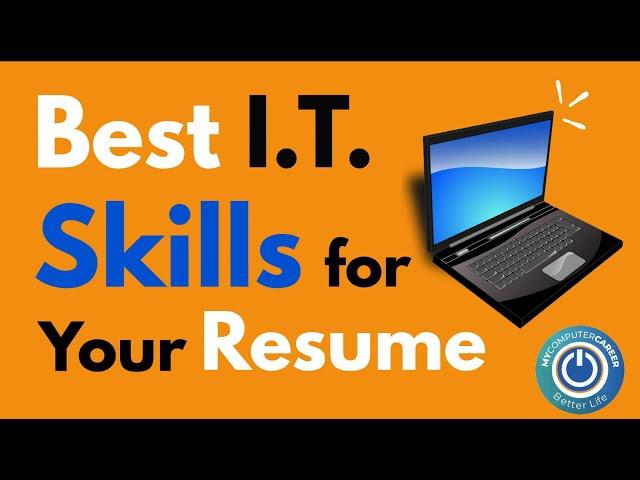 Best I.T. Skills for Your Resume in 2020