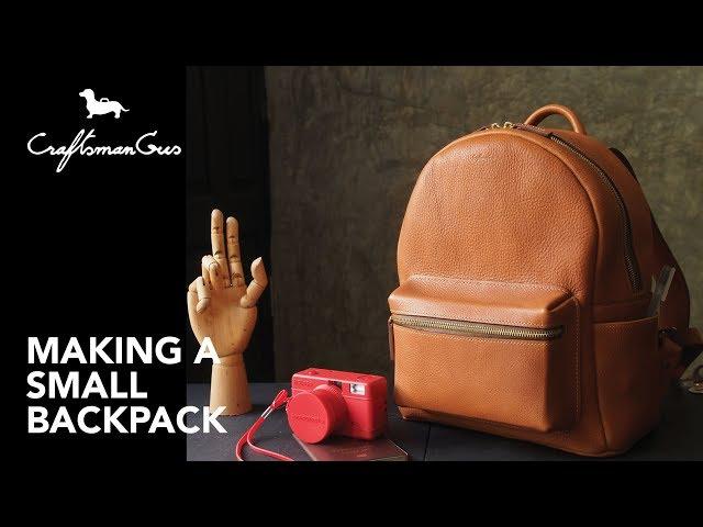 Making Bag : Backpack S #LeatherAddict EP38