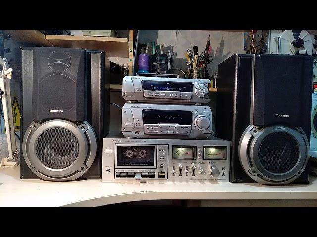 sony tc k5 + technics sa eh750