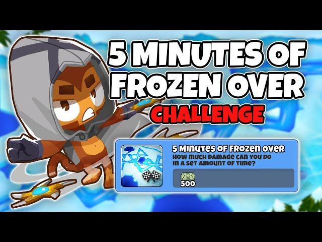 5 Minutes Of Frozen Over Challenge Guide | No Monkey Knowledge - BTD6