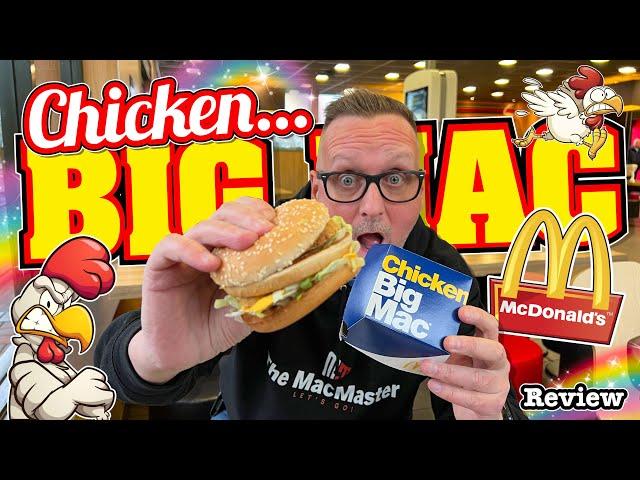 The NEW McDonald's CHICKEN BIG MAC Are We Lovin' It?