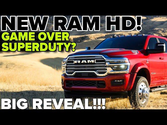 NEW 2025 RAM 2500, 3500, 5500 HEAVY DUTY Trucks!