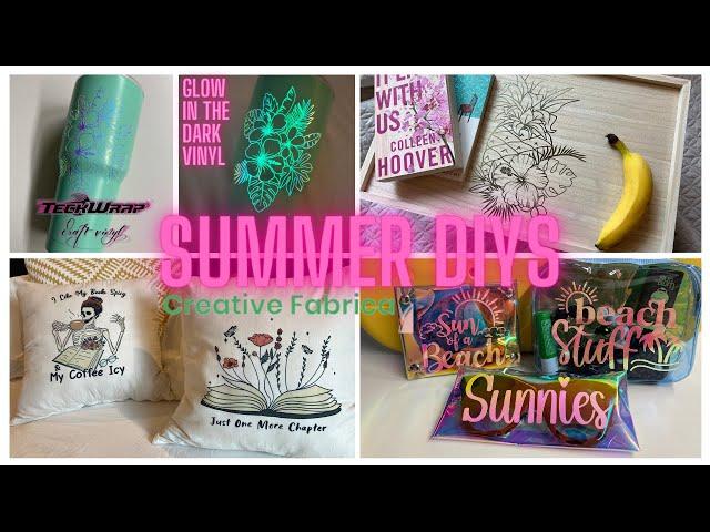 EASY SUMMER DIYS | CREATIVE FABRICA 