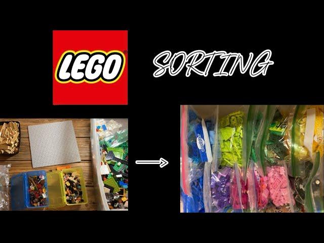 Satisfying Lego Sorting Timelapse!!!