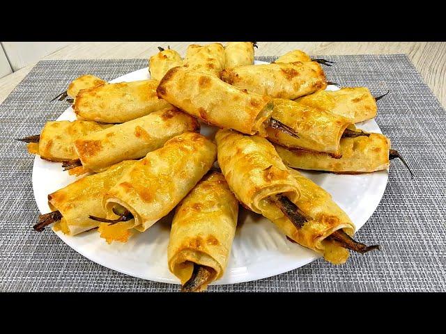 РЕЦЕПТ на МИЛЛИОН! Вкуснейшие ТРУБОЧКИ, простые как РАЗ-ДВА!