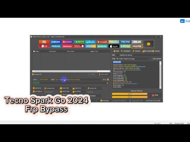 Tecno Spark Go 2024 Frp Bypass By Unlocktool