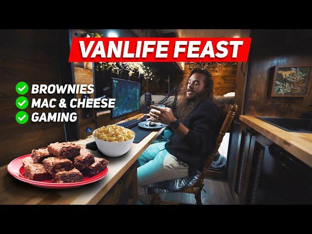 Brownies, Mac & Cheese, and Vanlife Gaming - VANLIFE FEAST