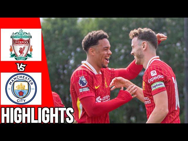 Liverpool vs Manchester City | All Goals & Highlights | U21 Premier League 2 | 17/08/24