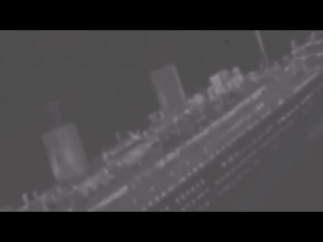 Реальные Кадры Катастрофы Титаника - The real Titanic disaster