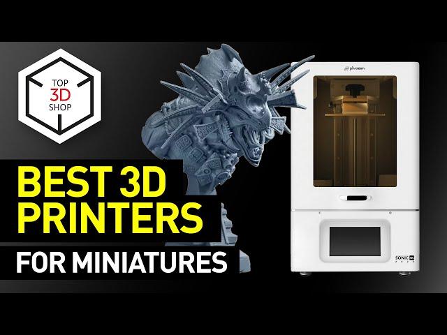 How to Choose the Best 3D Printer for Miniatures: FDM vs Resin 3D Printing | Top 3D Shop Inc.