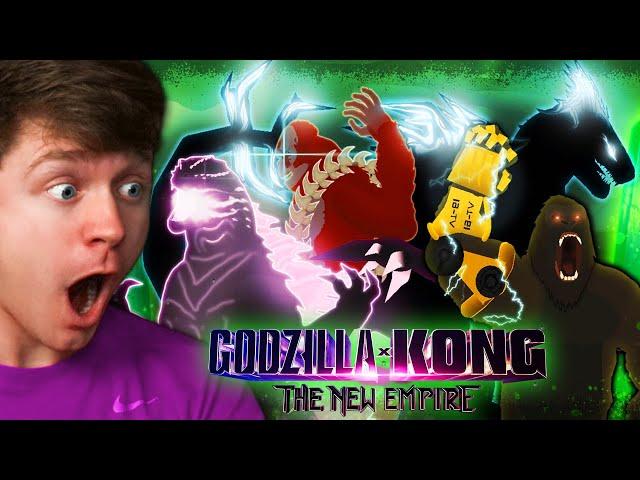 Reacting to Godzilla x Kong the ANIMATION!