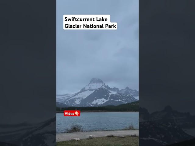 Swiftcurrent Lake Montana -Glacier National Park #montana #glaciernationalpark #glacier #glacierlake