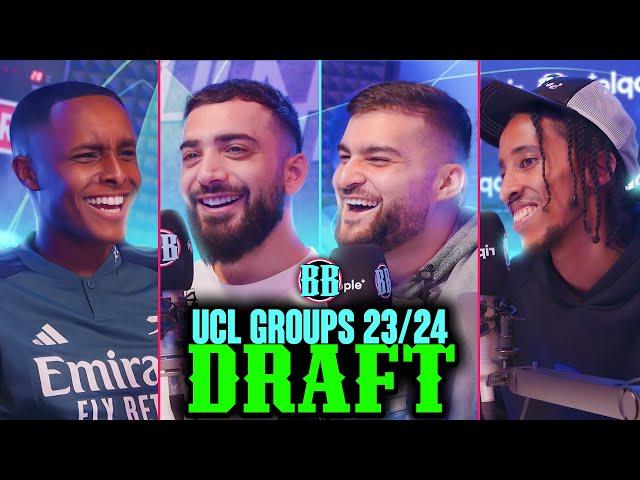 UCL 23/24 GROUP STAGES RANDOMISED DRAFT!!! | BARRA BRUVVAS