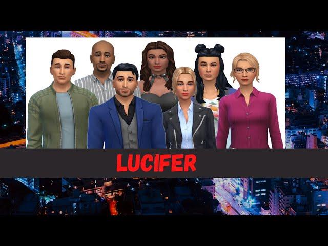 LUCIFER - CAS Sims 4