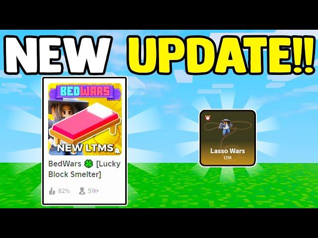 *NEW* BEDWARS UPDATE!! Roblox BedWars