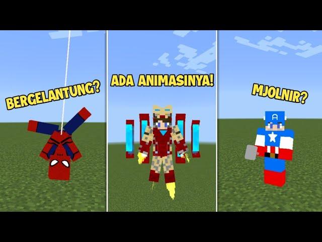 ADDON MARVEL MCPE 1.18 | ADDON MCU EVOLUTION