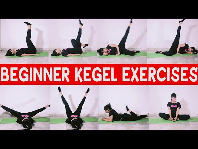 8 BEGINNER (KEGEL) EXERCISE TABATA WORKOUT AT HOME FOR WOMEN