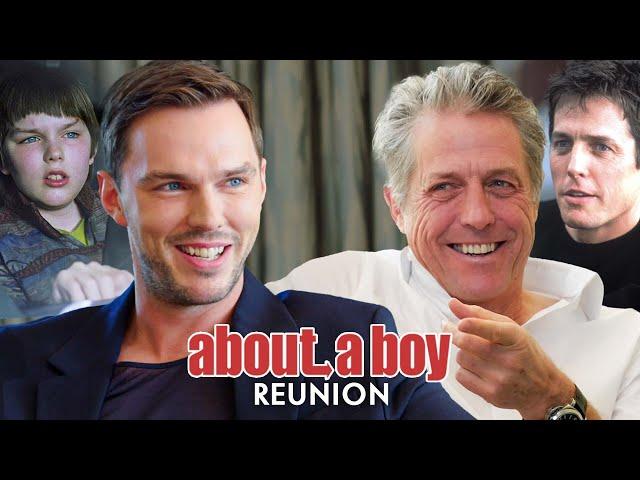 Hugh Grant & Nicholas Hoult Reunite 21 Years After 'About a Boy' | Vanity Fair