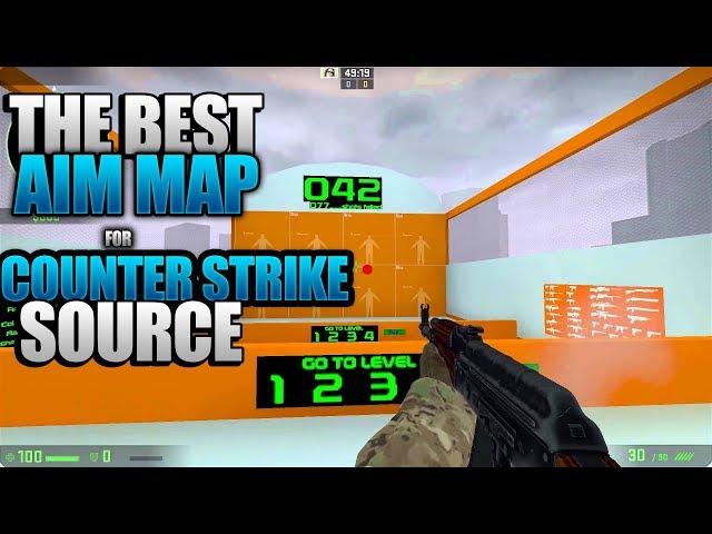 THE BEST TRAINING AIM MAP for CS:S v91!