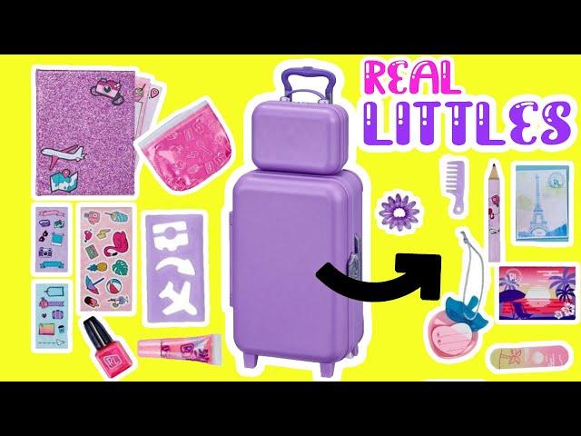 Real Littles Roller Case and Journal Surprises with Disney Encanto Luisa! Decorate Suitcase  Journal