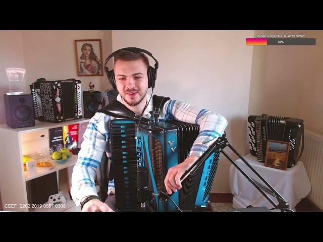 Accordion music LIVE stream Vasily Yurchenko |Василий Юрченко Онлайн концерт