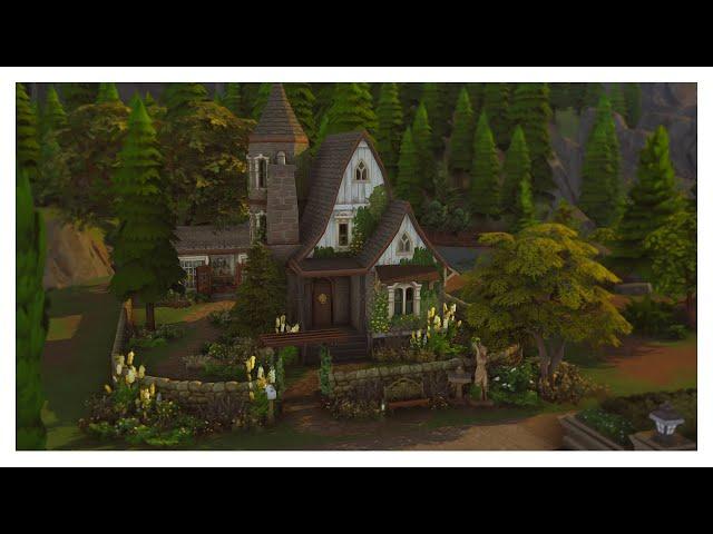 Старый коттедж  / Дом в Глиммербруке / Realm of Magic / Строительство в The Sims 4 / No CC