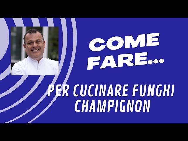 COME FARE i funghi bianchi e non ossidati